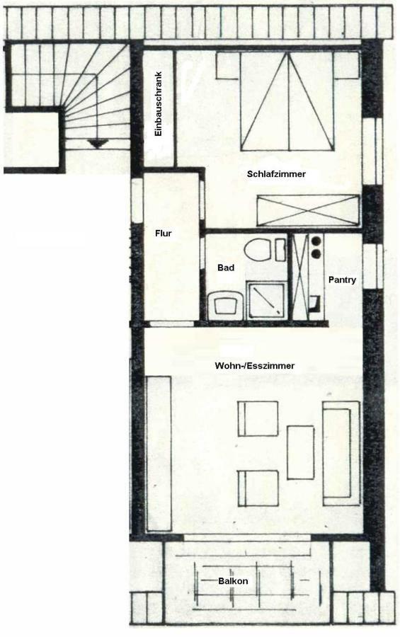 בוסום Lolo'S Ferienwohnung מראה חיצוני תמונה